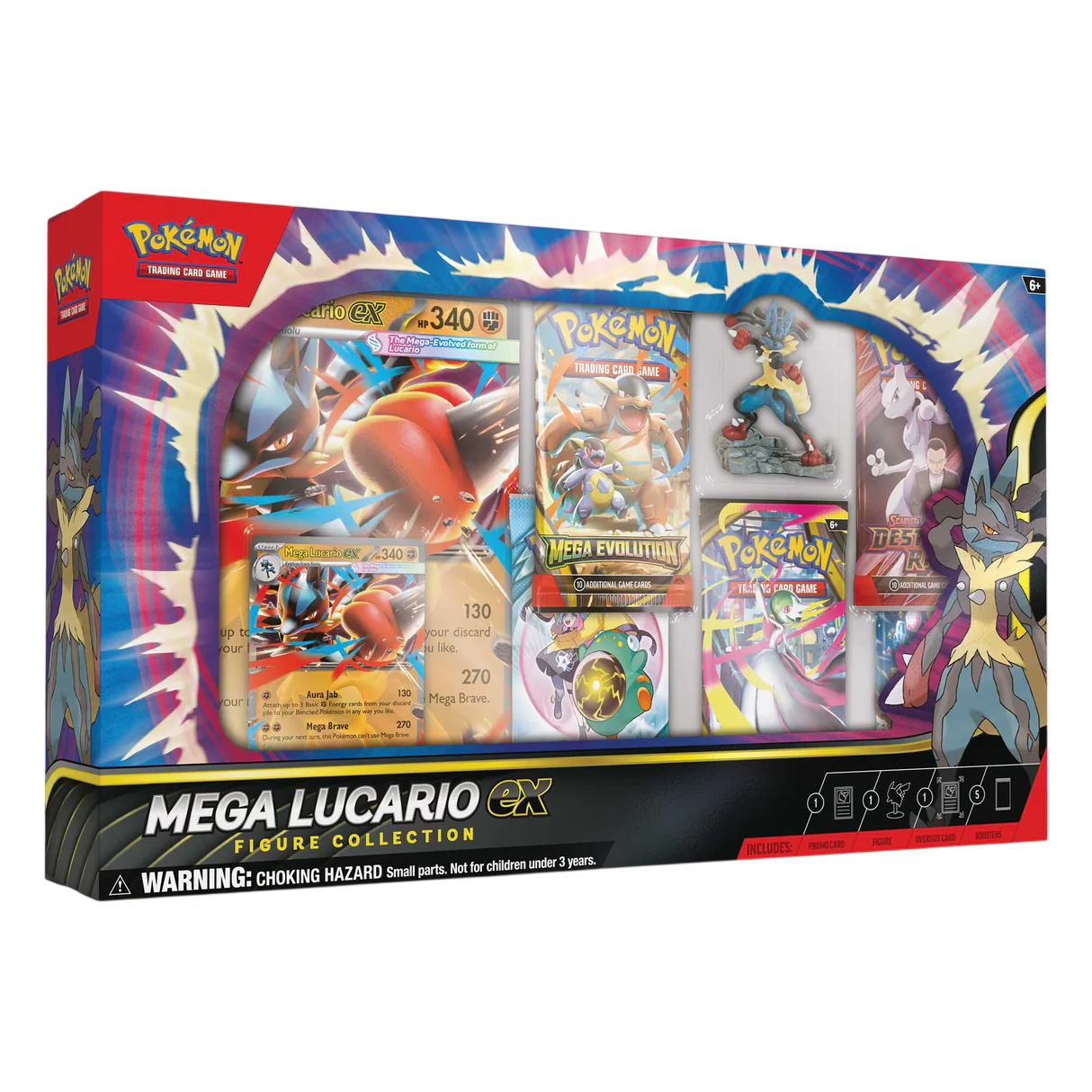 Pokemon TCG: Mega Lucario EX Premium Figure Collection